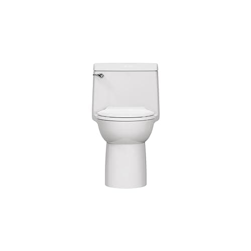 American Standard 2034314.020 Champion 4 One-Piece Toilet with Toilet Seat, Elongated Front, Chair Height, White, 1.6 gpf