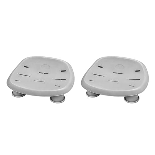 Bestway Coleman Miami AirJet Inflatable Hot Tub with EnergySense Cover, 2-Pack of SaluSpa Spa Seat and 2 Sets of SaluSpa Padded Headrest Pillows