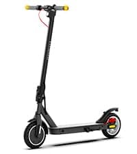 E30 Electric Scooter with Smart APP, 19.9 Miles Range & 18 MPH, 350W Motor, 8.5" Solid Tires, Rear Suspension and Turn Signals, Foldable Electric Scooter for Adults and Teens