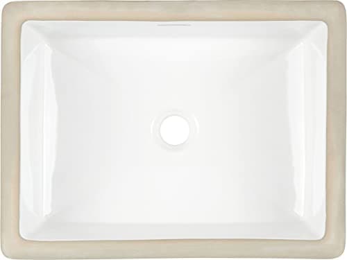 Signature Hardware 453258 Euric 20" Vitreous China Undermount Bathroom Sink