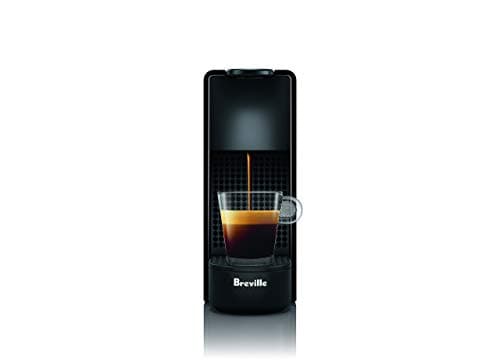 Nespresso Essenza Mini Espresso Machine by Breville with Milk Frother,20.3 fl oz, Piano Black