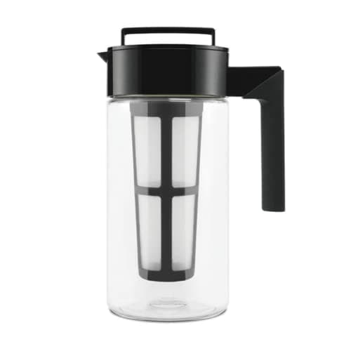 Takeya Patented Deluxe Cold Brew Coffee Maker, 1 qt, Black