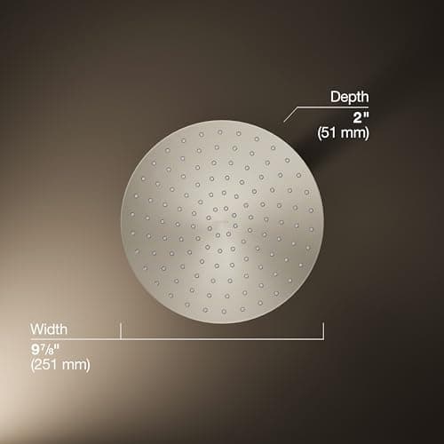 KOHLER Awaken Rainhead Showerhead 10 inches