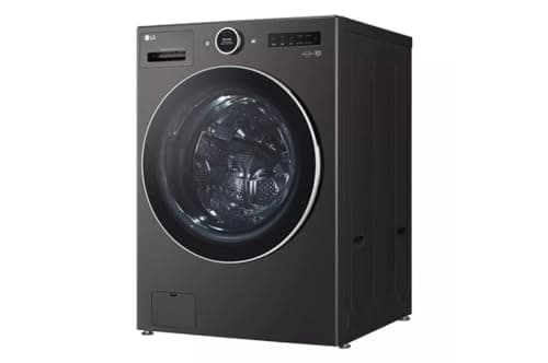 LG WM6998HBA Ventless Washer/Dryer Combo LG WashCombo All-in-One 5.0 cu. ft. Mega Capacity with Inverter HeatPump Technology and Direct Drive Motor