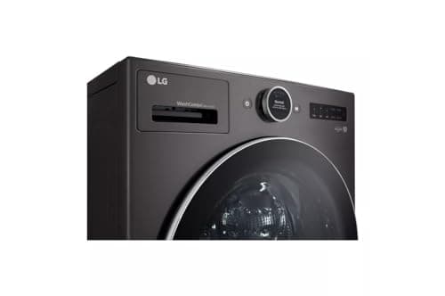 LG WM6998HBA Ventless Washer/Dryer Combo LG WashCombo All-in-One 5.0 cu. ft. Mega Capacity with Inverter HeatPump Technology and Direct Drive Motor