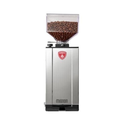Eureka Mignon Silenzio 55 Espresso Grinder | 55mm Burrs | Stepless | Timed Dosing | Chrome