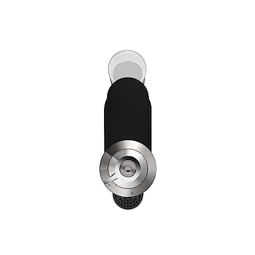 Nespresso Vertuo Next Deluxe Coffee and Espresso Maker, Pure Chrome with Aeroccino Milk Frother,1.1 liter, Black