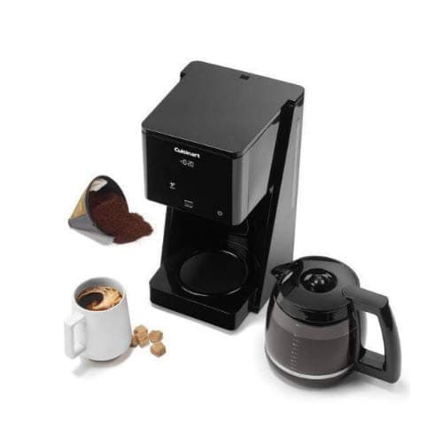 Cuisinart DCC-T20 14-Cup Programmable Coffeemaker Touchscreen, Black