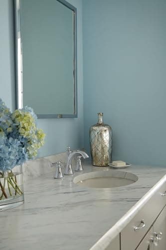 Moen Wynford Chrome Two-Handle Widespread High-Arc Bathroom Faucet with Lever Handles, Valve Required, T4520