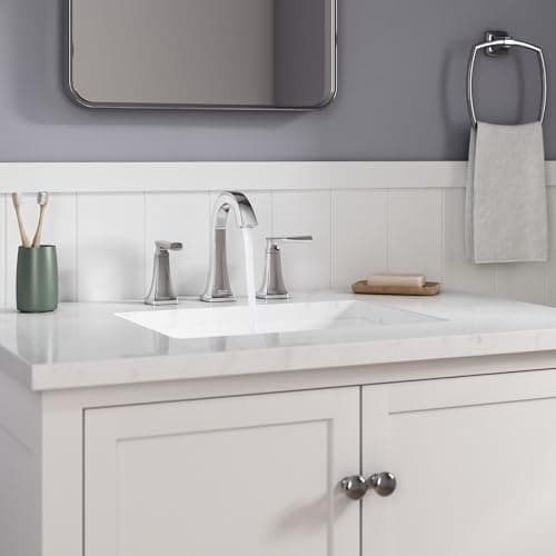 American Standard 7426801.002, Belmeade Two-Handle 8-Inch Widespread Bathroom Faucet, Chrome