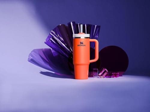 STANLEY Quencher H2.0 Tumbler with Handle and Straw 30 oz | Flowstate 3-Position Lid | Cup Holder Compatible for Travel | Insulated Stainless Steel Cup | BPA-Free | Tigerlily Plum