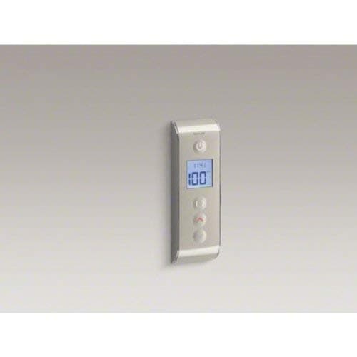 Kohler K-527-1SN Digital Shower 2-Outlet Interface Control Satin Nickel/Nickel