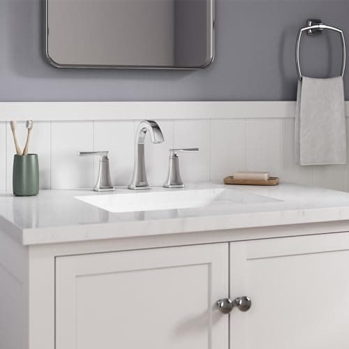American Standard 7426801.002, Belmeade Two-Handle 8-Inch Widespread Bathroom Faucet, Chrome