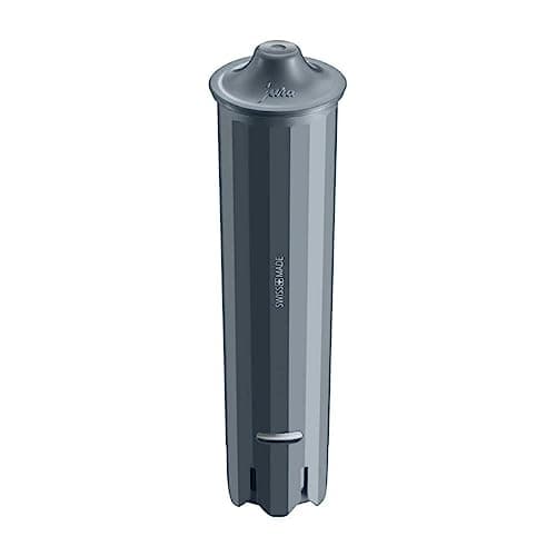 Jura ENA 4 Coffee Machine (Piano White) Bundle CLEARYL Smart Filter Cartridge, and Stainless Steel Coffee Canister (3 Items)