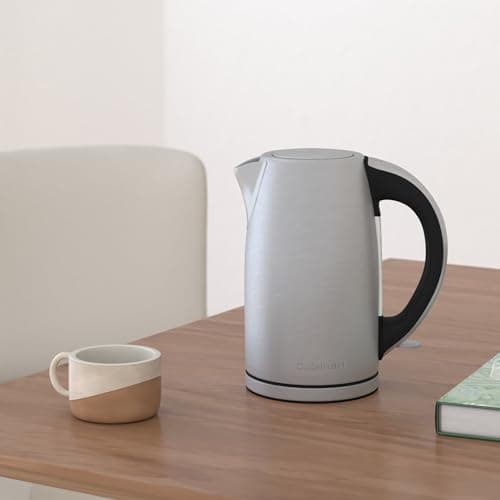 Cuisinart JK-17P1 Cordless-Electric-Kettle, 1.7-Liter, Stainless Steel