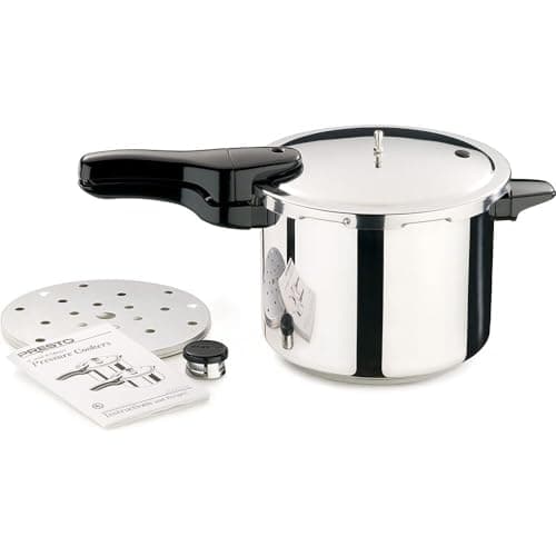 Presto 01362 6-Quart Stainless Steel Pressure Cooker