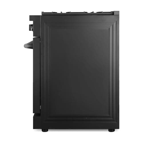 COSMO COS-GRC366KB-BK 36 in. Lumin Collection 6.0 cu. ft. Gas Range with 6 Sealed Burners and Convection Oven in Matte Black