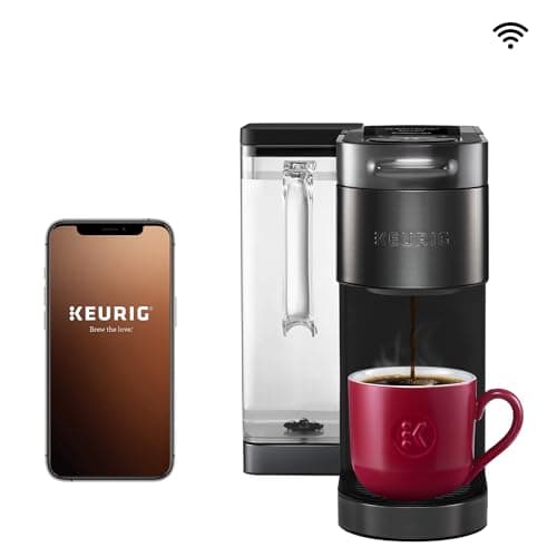 Keurig K-Supreme Plus SMART Coffee Maker, Single Serve K-Cup Pod Coffee Brewer, BREWID and MultiStream Technology, 78 Oz, Black