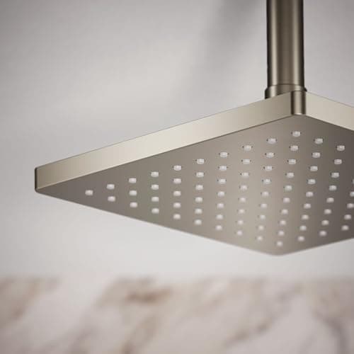 Kohler 26148-BN Honesty® 8" single-function rainhead, 2.5 gpm, Vibrant Brushed Nickel