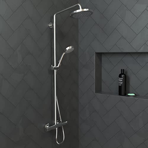 hansgrohe Croma 9-inch Showerhead Premium Modern 1-Spray RainAir Air Infusion with Airpower with QuickClean in Chrome, 26465001
