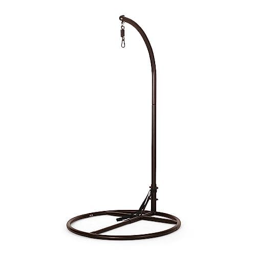 Christopher Knight Home CKH Wicker Tear Drop Hanging Chair, Brown