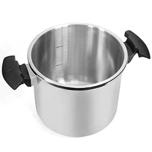 Barton 10.5 Quart Pressure Cooker Stovetop With Easy-Lock Lid Commercial 18/8- Stainless Steel Instant Fast Cooking with Recipes Book