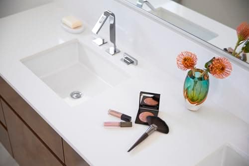 KOHLER 2882-0 Verticyl Rectangular Undermount Bathroom Sink, 19 3/4", White