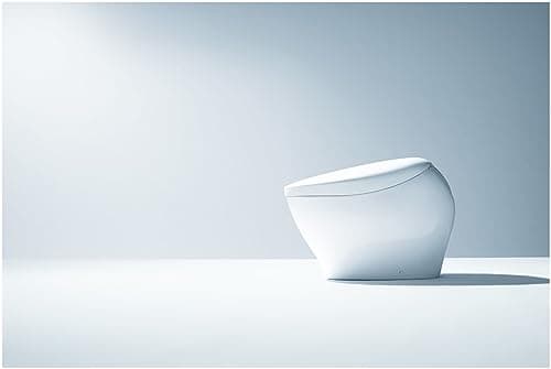 TOTO NEOREST® NX1 Dual Flush 1.0 or 0.8 GPF Toilet with Integrated Bidet Seat, EWATER+® - Cotton White - MS902CUMFG#01