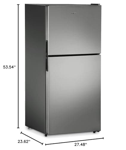 Dometic DMC4081CFRH RV Refrigerator - 8 cu.ft. Storage, 12VDC Compressor Cooling, Right Hinge