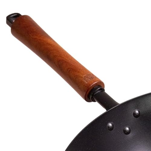 JOYCE CHEN Classic Series 14-Inch Ceramic Nonstick Carbon Steel Wok