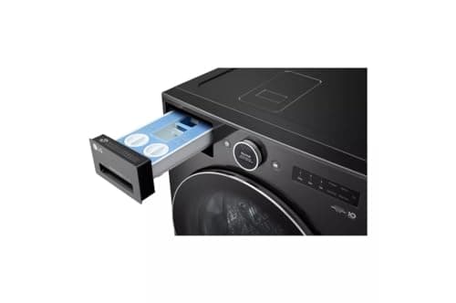 LG WM6998HBA Ventless Washer/Dryer Combo LG WashCombo All-in-One 5.0 cu. ft. Mega Capacity with Inverter HeatPump Technology and Direct Drive Motor