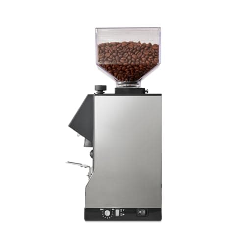 Eureka Mignon Silenzio 55 Espresso Grinder | 55mm Burrs | Stepless | Timed Dosing | Chrome