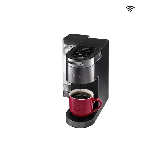 Keurig K-Supreme Plus SMART Coffee Maker, Single Serve K-Cup Pod Coffee Brewer, BREWID and MultiStream Technology, 78 Oz, Black