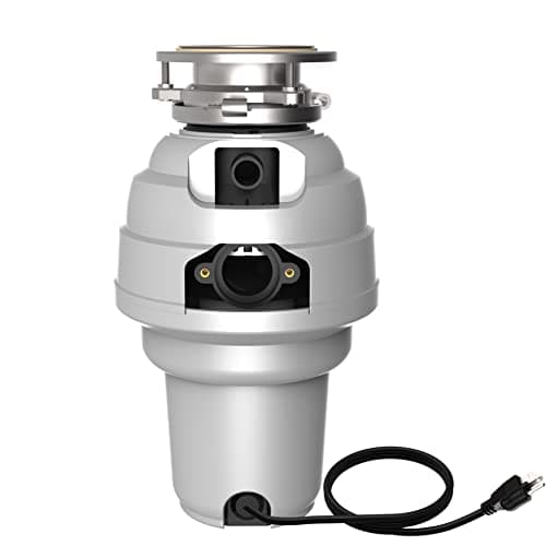 American Standard 10-US-ASD-1250 Premium Garbage Disposal with 3-Bolt Mount System and Odor Protection Processor, Stainless steel, Silver