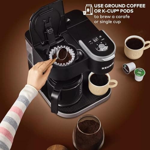 K-Duo® Single Serve & Carafe Coffee Maker (Renewed)