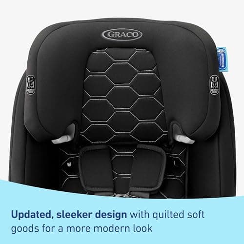 Graco Nautilus 2.0 LX 3-in-1 Forward Facing Car Seat, High Back Booster, Backless Booster Car Seat Featuring InRight & Latch, Hex
