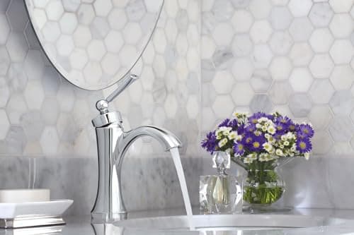 Moen 4500ORB Wynford One Handle Single Hole Traditional Bathroom Faucet, Oil-Rubbed Bronze