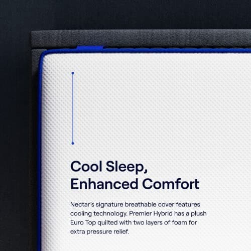 Nectar Hybrid California King Mattress 12 Inch - Medium Firm Gel Memory Foam - Steel Springs - Cooling Technology - 365-Night Trial - Forever Warranty