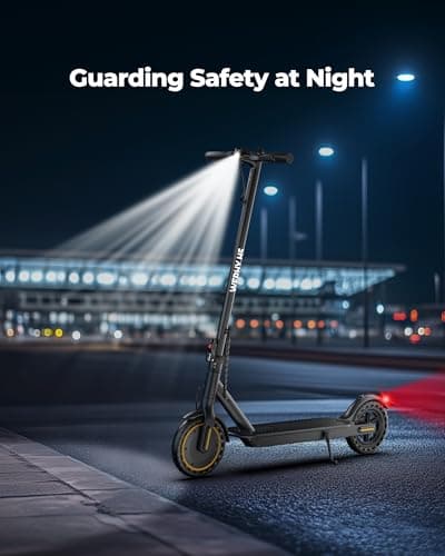 Electric Scooter, 350W/500W Motor, 8.5''/10''Tires, Top Speed 16/19/22 mph, Max 12/21/23Miles Ranges, Foldable E Scooter for Adults