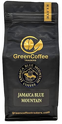 Green Coffee Traders 1LB. 100% Jamaica Jamaican Blue Mountain Roasted Coffee - City Roast, 1lb Bag