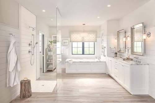 Moen Belfield Chrome Two-Handle 8-Inch Widespread Bathroom Faucet Trim Kit, Valve Required, T6405