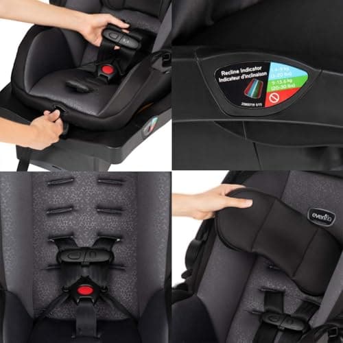 Evenflo LiteMax 30 Infant Car Seat (Knoxville Gray)