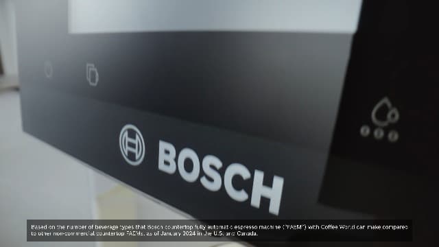 Bosch 800 Series Fully Automatic Espresso Machine – 36 Drinks with Coffee World, Cold Brew, Double Cup, Integrated Milk Container, Smart Features, in Stainless Steel