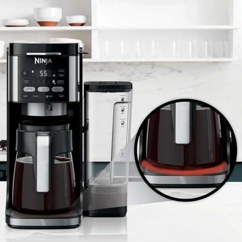 Ninja CFP101 DualBrew Hot & Iced Coffee Maker, Black - (Renewed) Bundle with 2 Year Enhanced Protection Pack