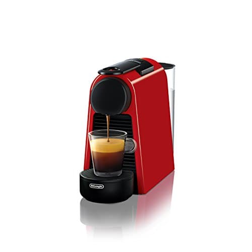 Nespresso Essenza Mini Espresso Machine by De'Longhi, 1150 watts, 0.6 liters, Red