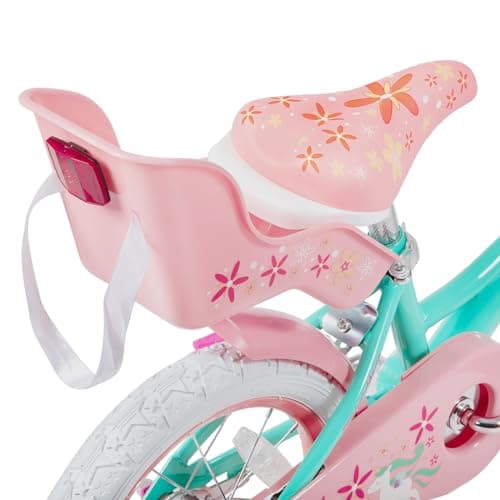 JOYSTAR Unicorn Kids Bike for Girls Ages 2-9 Years Old, 12 14 16 18 Inch Kids Bike with Training Wheels, Doll Seat, Streamers and Basket, Toddler Girls Bike, Multiple Colors