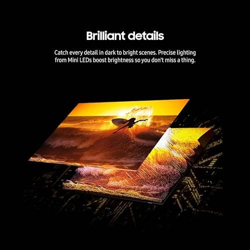 Samsung QN75QN85DBFXZA 75 Inch Neo QLED 4K Smart TV with Dolby Atmos and 2 Year Amber Protection Plan (2024)