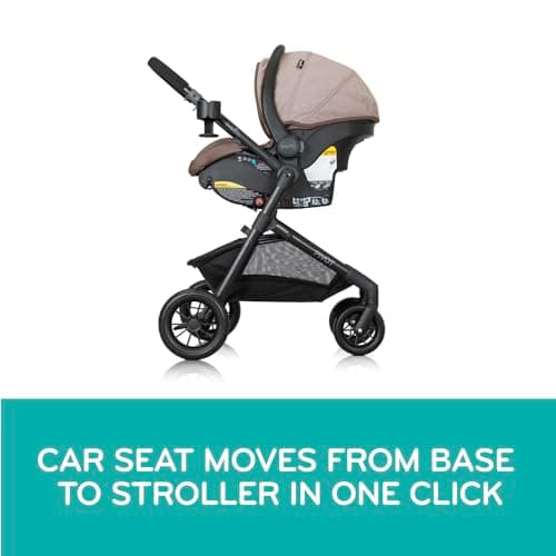 Pivot Modular Travel System with LiteMax Infant Car Seat (Casual Gray)