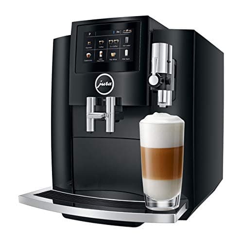 Jura S8 Automatic Coffee and Espresso Machine (Piano Black)