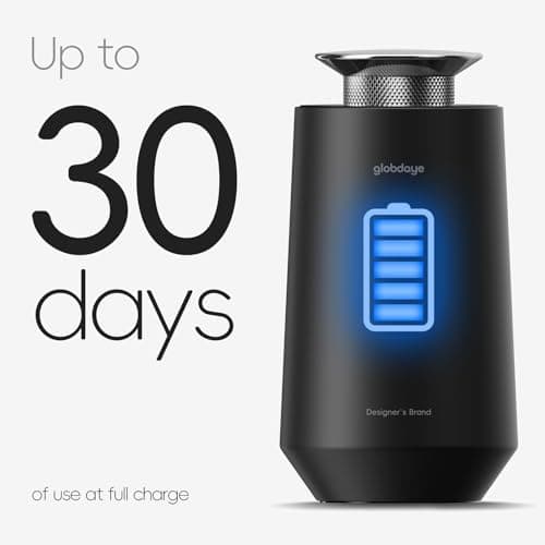 Smart Car Air Freshener Diffuser - Included Luxury Hotel Quality Aroma Oil with Rechargeable Waterless Essential Diffuser, Auto On/Off Adjustable Concentration Scent Machine（i400B）